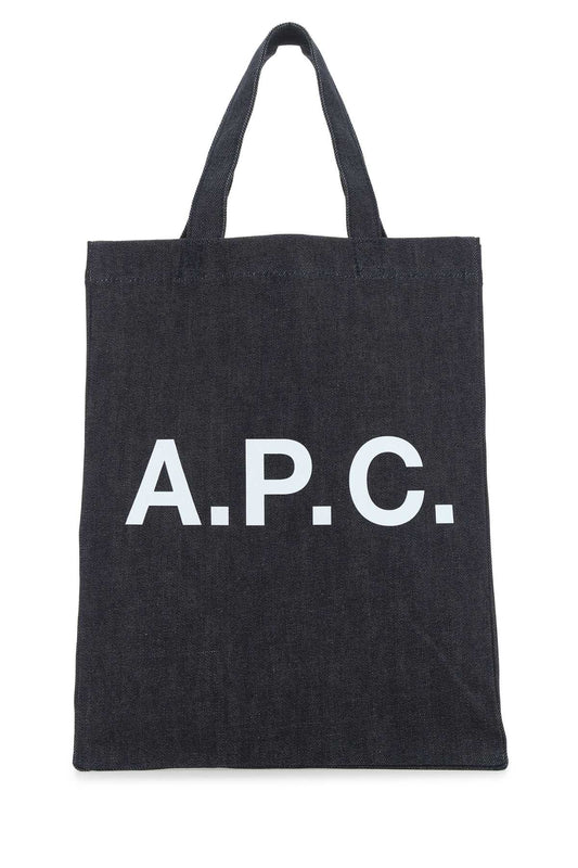 A.P.C. Cotton Denim Long Tote