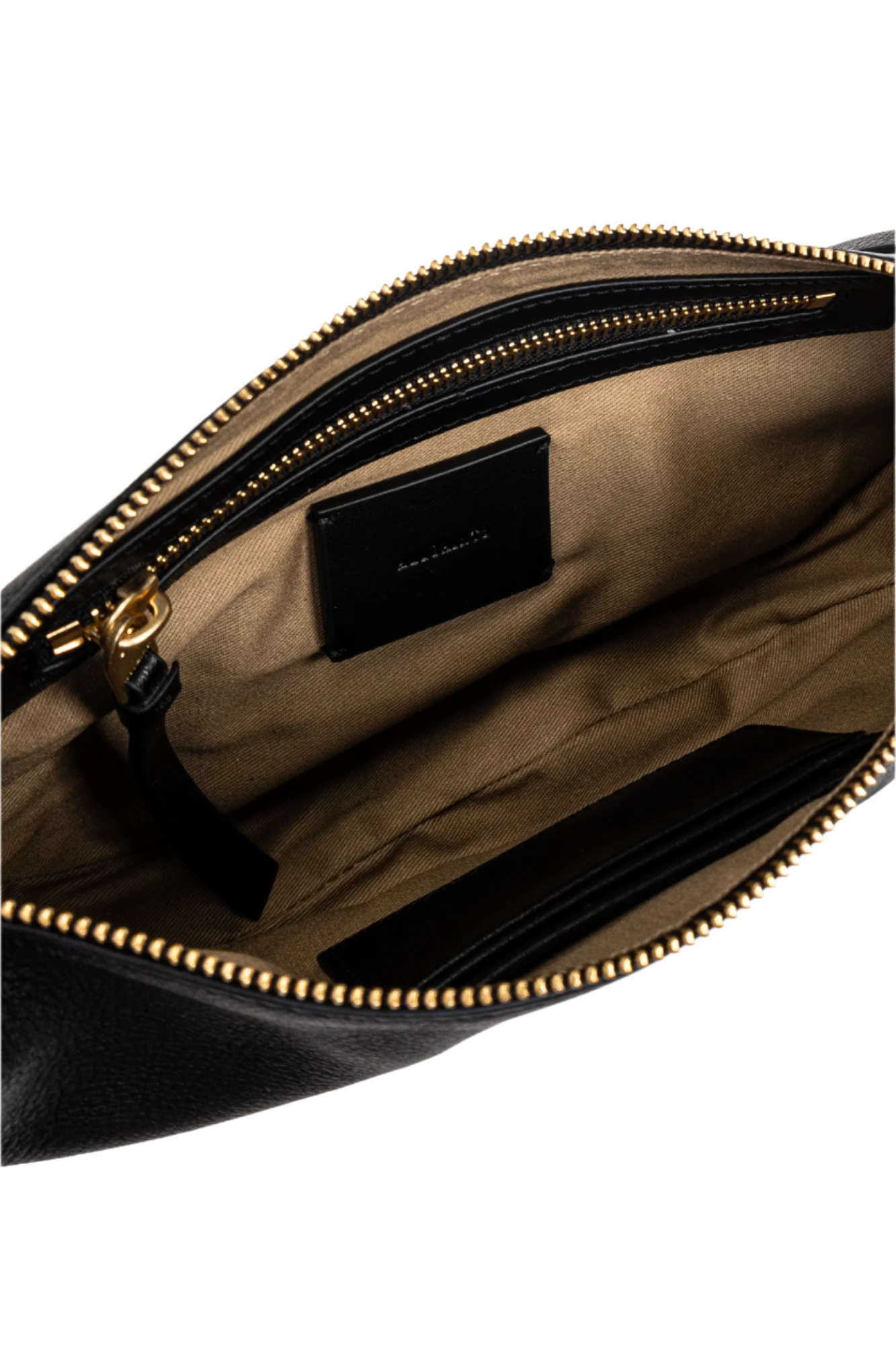 AllSaints Leather Half Moon Crossbody Bag