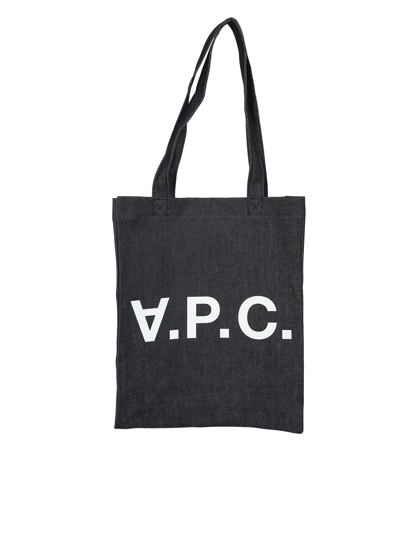 A.P.C. Medium Daniela Shopping Tote (Dark Denim)