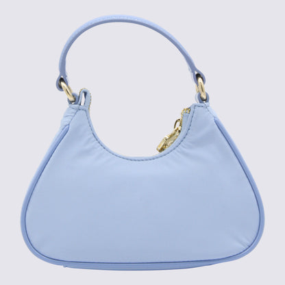 CHIARA FERRAGNI "Vicky" Eye Motif Shoulder Bag (Blue)