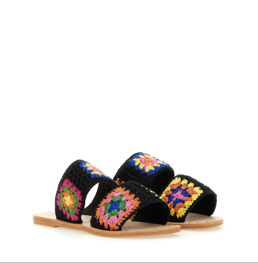MANEBI 3498110 Sandals (Multi Black)