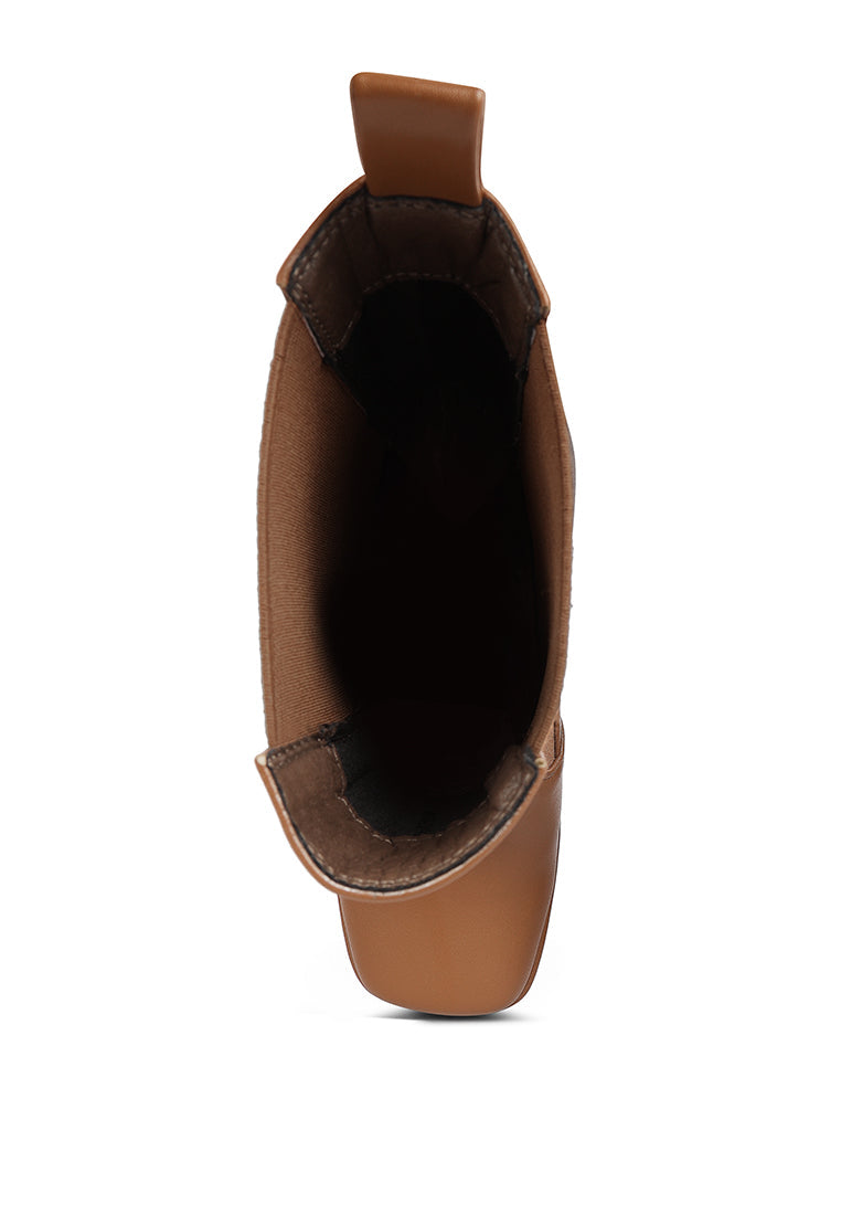 London Rag “Frosty” High Platform Chelsea Boots