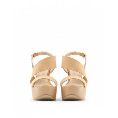 Made in Italia "Fiammetta" Platform Sandals (Nude)