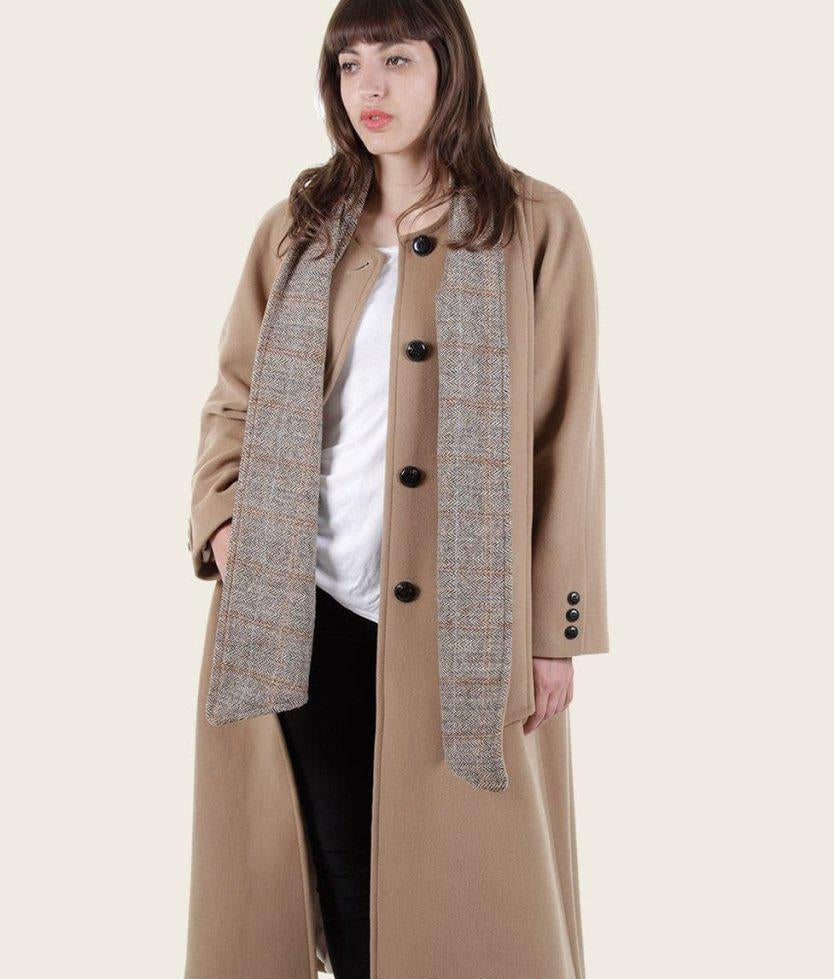 Lily St. John SCARPIA Wool & Cashmere Scarf Coat