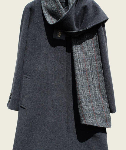 Lily St. John SCARPIA Wool & Cashmere Scarf Coat