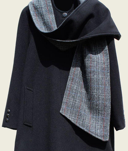 Lily St. John SCARPIA Wool & Cashmere Scarf Coat