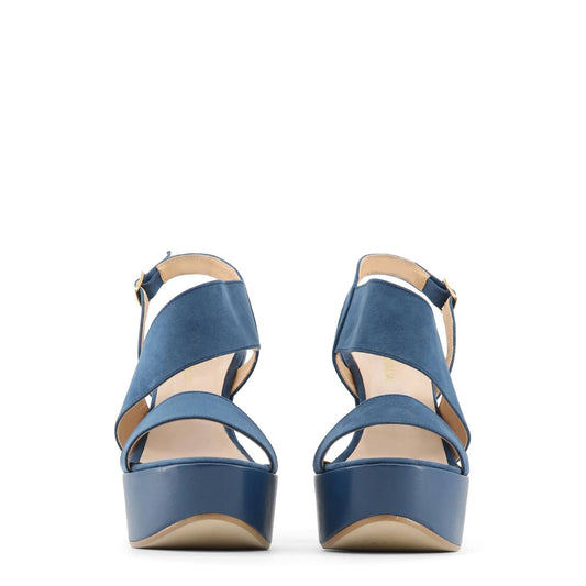 Made in Italia "FIAMMETTA" Platform Sandals (Navy Blue)