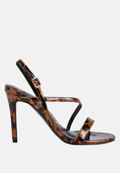 London Rag “Skyfall” Ankle Strap Stiletto Sandals
